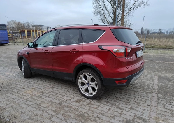 Ford Escape cena 79900 przebieg: 80000, rok produkcji 2019 z Ząbki małe 56